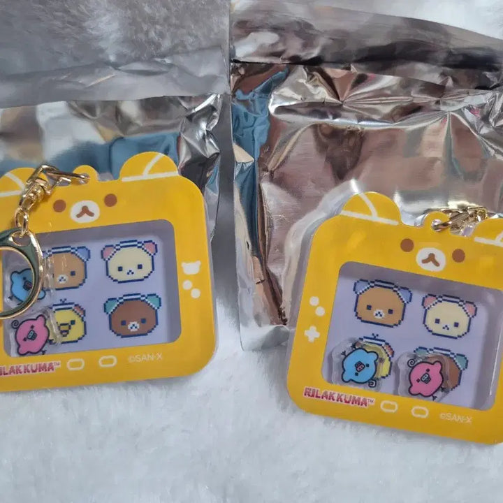 [BUNJANG] Rilakkuma Acrylic Shaker Keyring / 리락쿠마 아크릴 쉐이커 키링