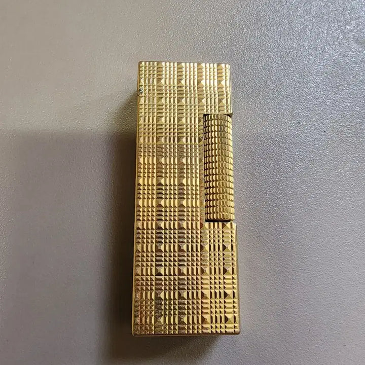 [BUNJANG] Dunhill Rollagas Gold-Plated Lighter / >내용사진필< 상태S급 50여년된 빈티지 금도금 던힐 롤라가스 라이터 팜