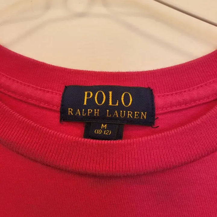 [BUNJANG] Polo Ralph Lauren Big Pony Short Sleeve T-Shirt Pink / 폴로 랄프로렌 빅포니 반팔티 핑크