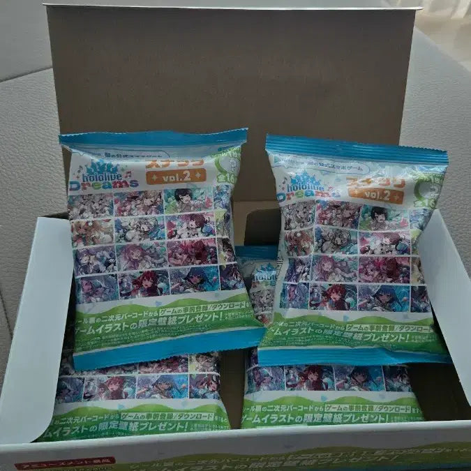 [BUNJANG] Hololive Dreams Snack Vol. 2 Random Seal Box Set (Sealed) / 홀로라이브 드림즈  vol.2 랜덤 씰 4개입