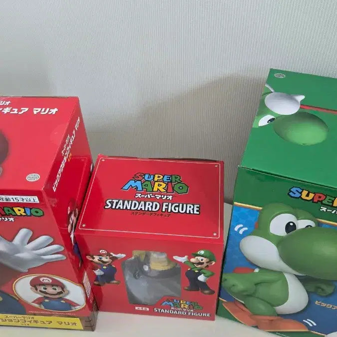 [BUNJANG] Super Mario Big Figure Set: Mario &amp; Yoshi, Standard Figure / 슈퍼 마리오 빅 피규어 마리오 / 요시 / 스탠다드 피규어