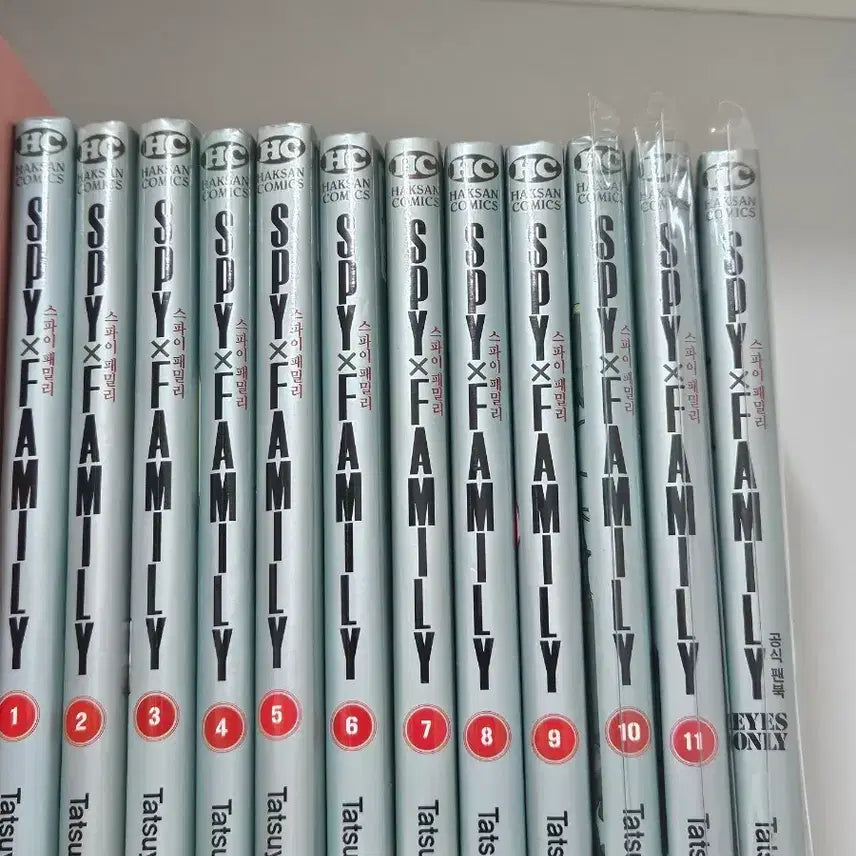 [BUNJANG] Spy x Family Manga Vol. 1-11 &amp; Fanbook / 스파이 패밀리 만화책 1권~11권 판매합니다!