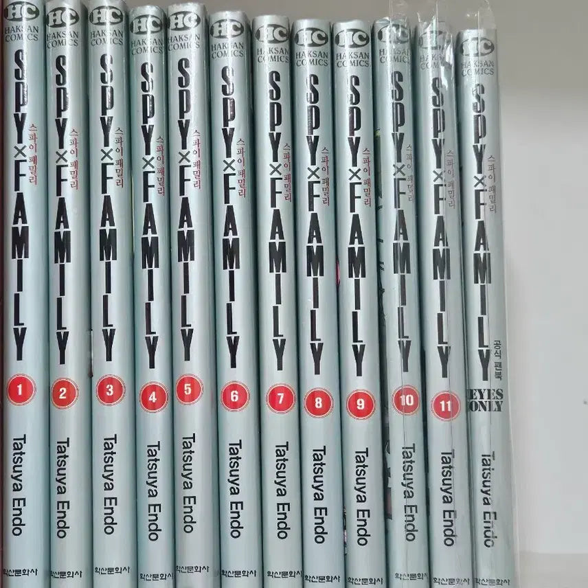 [BUNJANG] Spy x Family Manga Vol. 1-11 &amp; Fanbook / 스파이 패밀리 만화책 1권~11권 판매합니다!