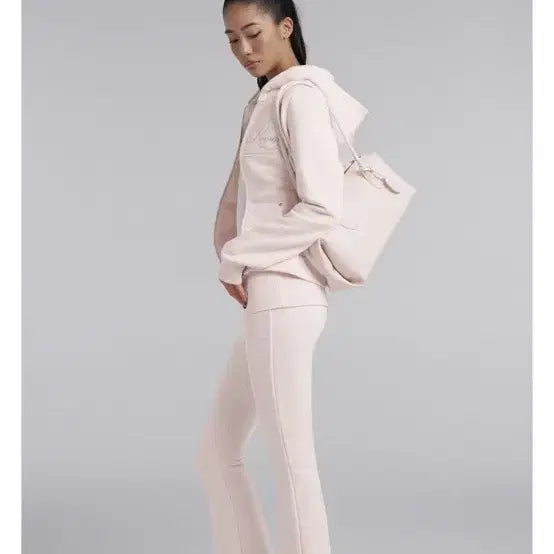 [BUNJANG] Clissure Sheer Romance Slim Hood Zip-up Hoodie Pink / 새상품) 클리시어 시어 로맨스 슬림 후드집업 핑크 쉬어