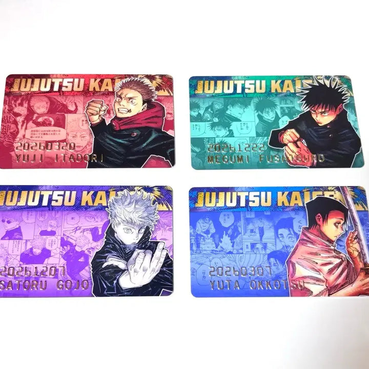 [BUNJANG] Jujutsu Kaisen Birthday Card Set (2026, 4 Types) / 주술회전 벌스데이 카드 생일 2026 4종 판매