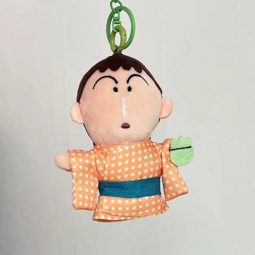 [SOLD OUT] 짱구 맹구 축제 마츠리 유카타 기모노 인형 키링