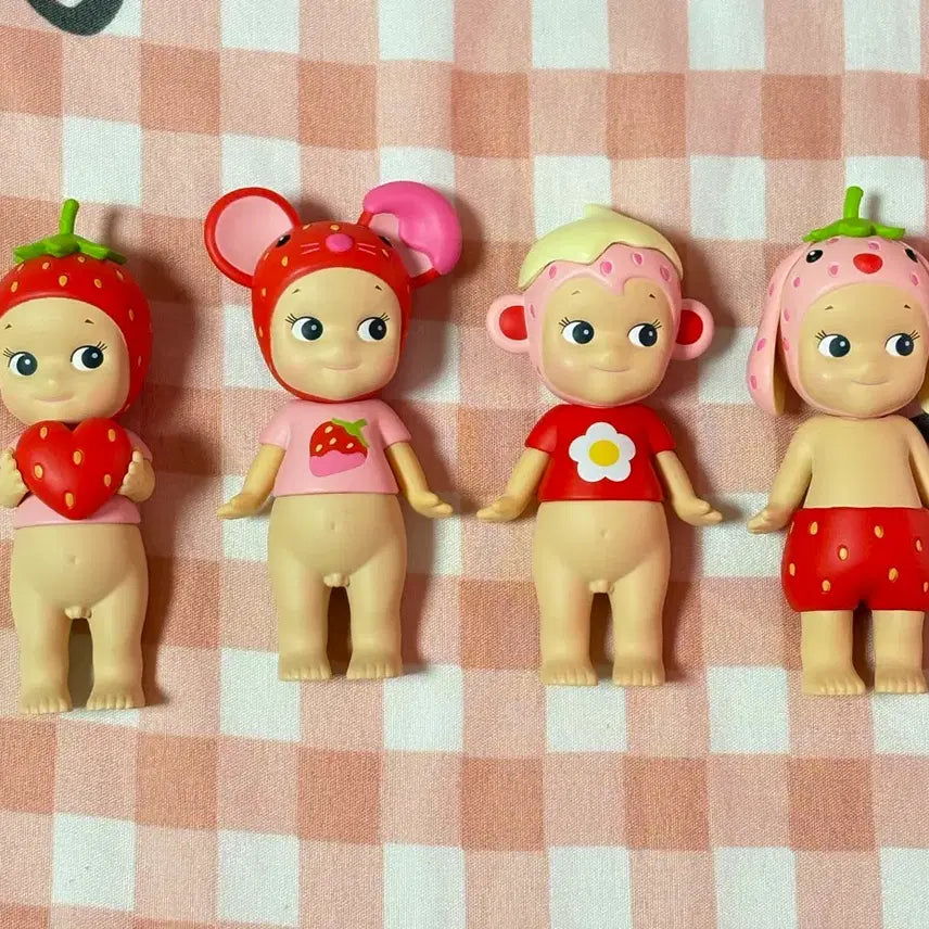 [BUNJANG] Sonny Angel Strawberry Love Set / 소니엔젤 스트로베리러브 세트