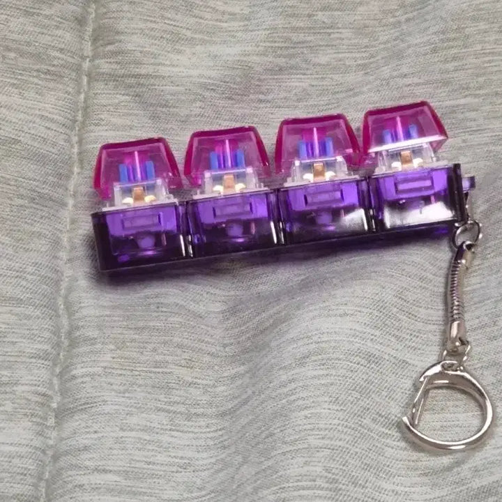 [BUNJANG] LED Keycap Keychain / 불빛나는 키캡키링