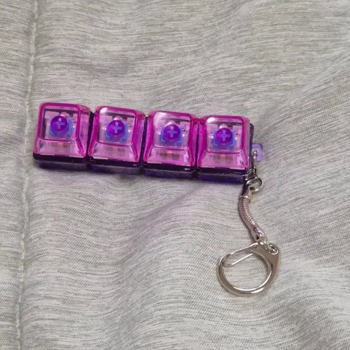 [BUNJANG] LED Keycap Keychain / 불빛나는 키캡키링