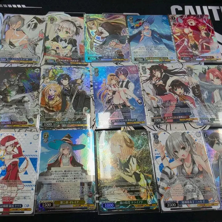 [BUNJANG] Weiss Schwarz SR Bundle Set / 바이스슈발츠 sr* ~ sr** 15장일괄 저렴히 판매