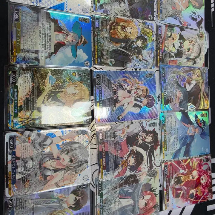 [BUNJANG] Weiss Schwarz SR Bundle Set / 바이스슈발츠 sr* ~ sr** 15장일괄 저렴히 판매