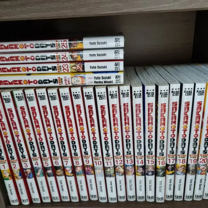 [BUNJANG] Sakamo­to Days Complete Set Volumes 1-23, Novel, Special Editions, and Goods / 사카모토 데이즈 만화 전권 1~25권+소설+특전+굿즈