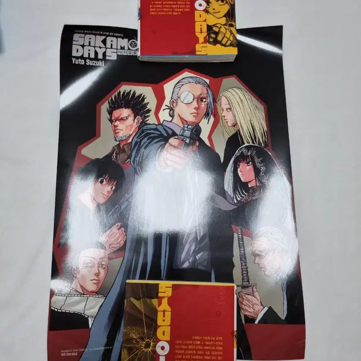 [BUNJANG] Sakamo­to Days Complete Set Volumes 1-23, Novel, Special Editions, and Goods / 사카모토 데이즈 만화 전권 1~25권+소설+특전+굿즈