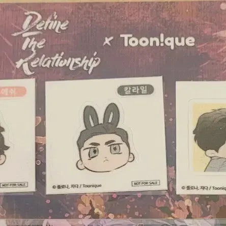 [BUNJANG] Toonique DTR Transparent Photocard / 투니크 디티알 DTR 띠부, 투명포카 덤