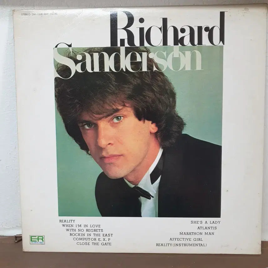 [BUNJANG] Richard Sanderson Reality 1984 LP / 리처드 샌더슨 앨범 LP 1984   REALITY