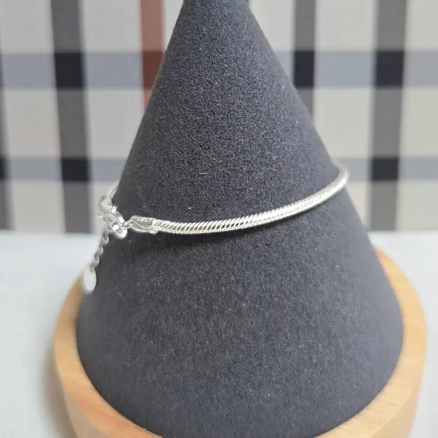 [BUNJANG] Sterling Silver 925 Twisted Chain Bracelet / 