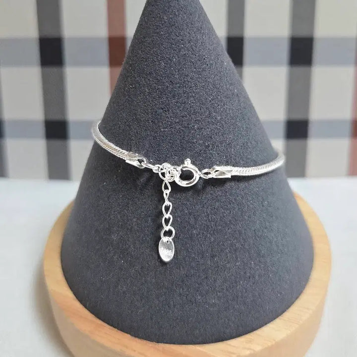 [BUNJANG] Sterling Silver 925 Twisted Chain Bracelet / 