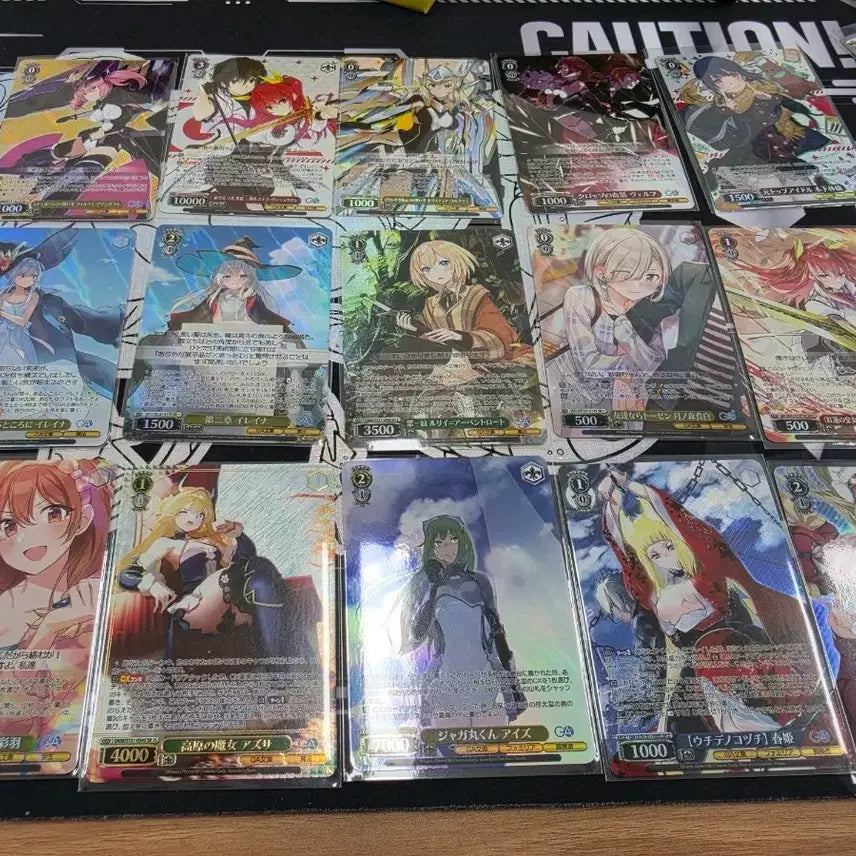 [BUNJANG] Weiss Schwarz SR Cards Bundle Set / 바이스슈발츠 sr* ~ sr** 15장일괄 판매