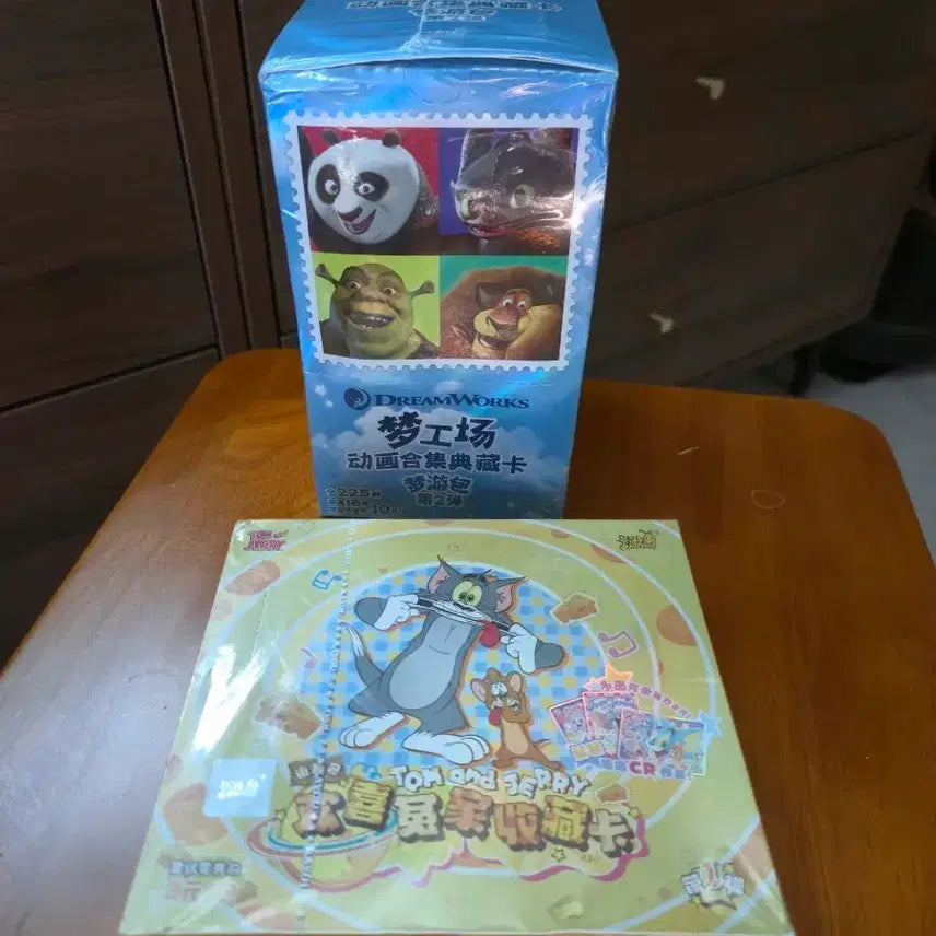 [BUNJANG] DreamWorks Animation &amp; Tom and Jerry Trading Cards Bundle / 카유 정품 애니메이션 카드 / 톰과제리 카드 카드수집