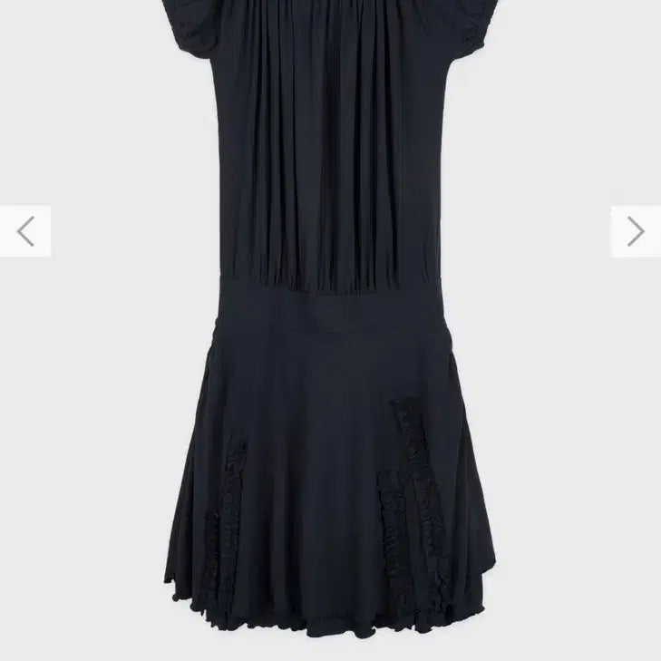 [BUNJANG] Sinoon Drape Mini Dress / 시눈 드레이프 원피스
