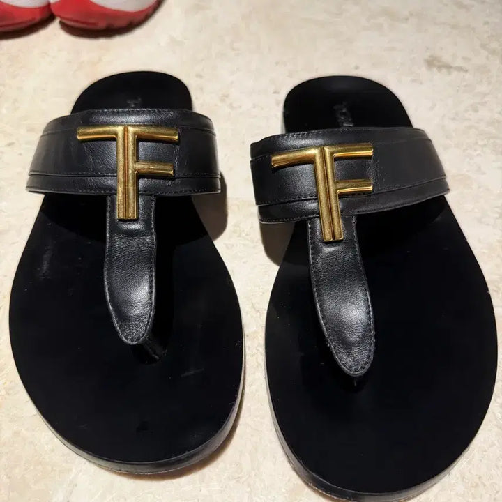 [BUNJANG] Tom Ford Slides Sandals / 톰포드 쪼리 슬리퍼