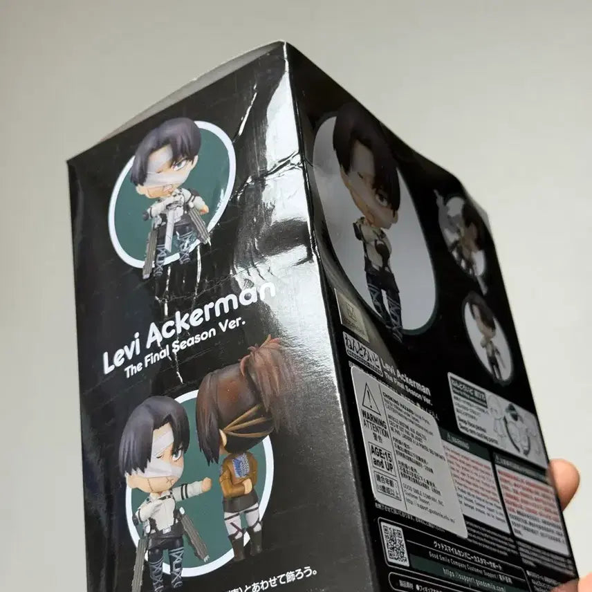 [BUNJANG] Attack on Titan Levi Ackerman Nendoroid Final Season Version / 진격의 거인 리바이 아커만 넨도로이드 파이널 시즌버전 미개봉