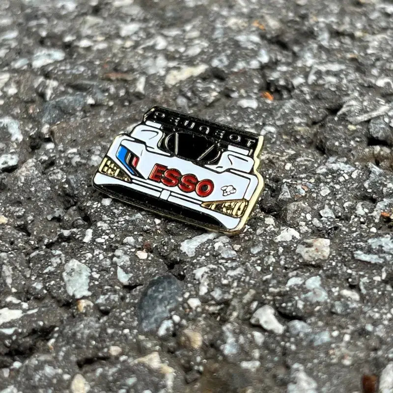 [BUNJANG] ESSO x PEUGEOT Racing Car Vintage Badge / ESSO PEUGEOT 에쏘 푸조 레이싱카 프랑스뱃지 빈티지뱃지 A345