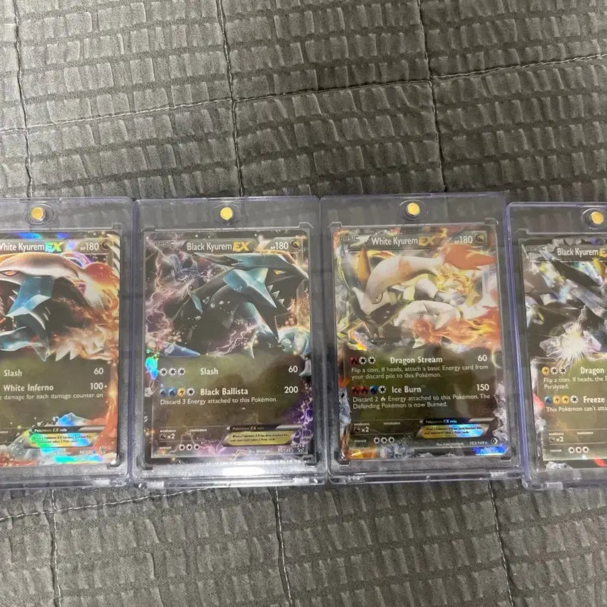 [SOLD OUT] 포켓몬카드 블랙 큐레무 화이트 큐레무 EX bw 영문판 북미판