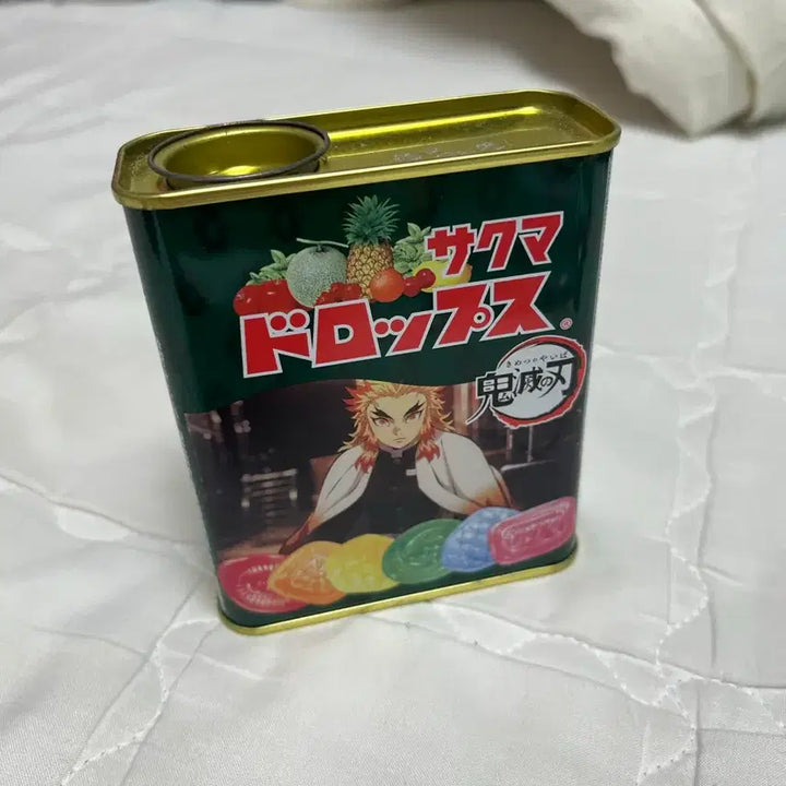 [BUNJANG] Demon Slayer Kyojuro Rengoku Drops Candy Tin Case / 귀멸의칼날 무한열차 렌고쿠 드롭스캔디 틴케이스