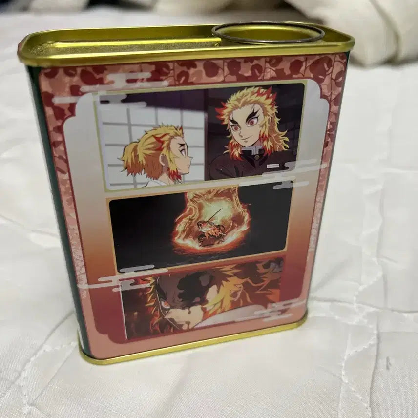 [BUNJANG] Demon Slayer Kyojuro Rengoku Drops Candy Tin Case / 귀멸의칼날 무한열차 렌고쿠 드롭스캔디 틴케이스
