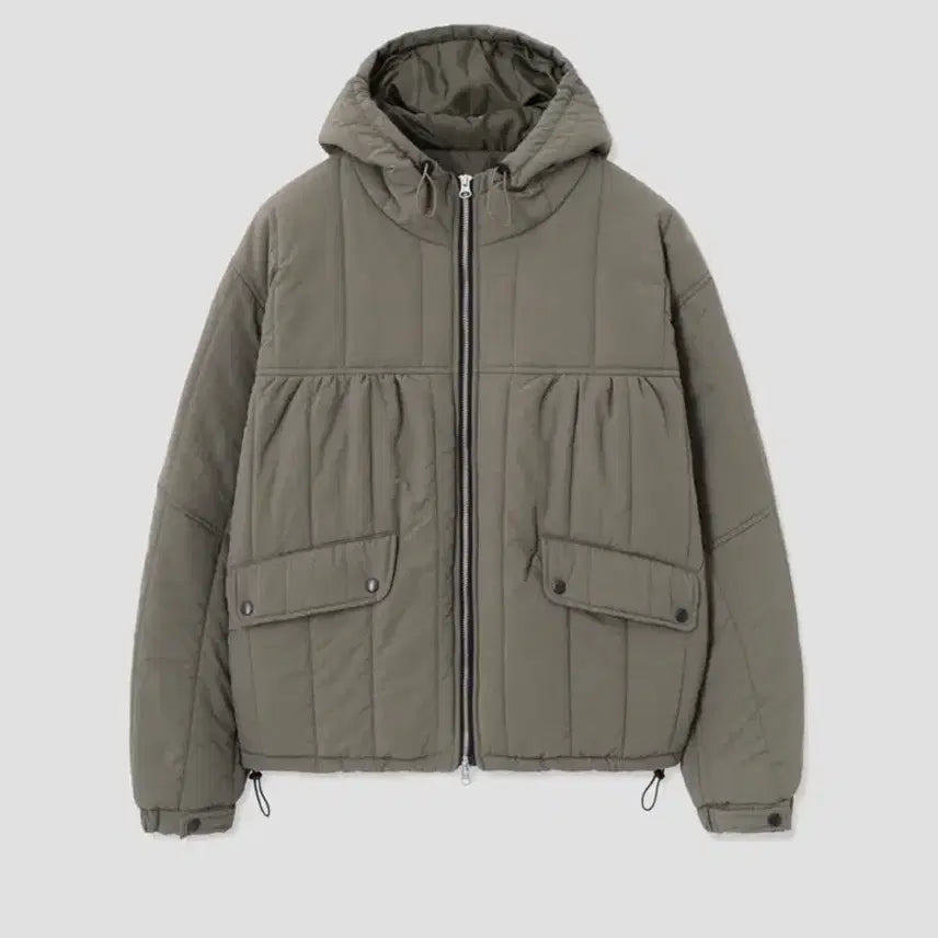 [BUNJANG] Known Hooded Shirring Jumper / 02 노운 후디드 셔링 점퍼 판매합니다