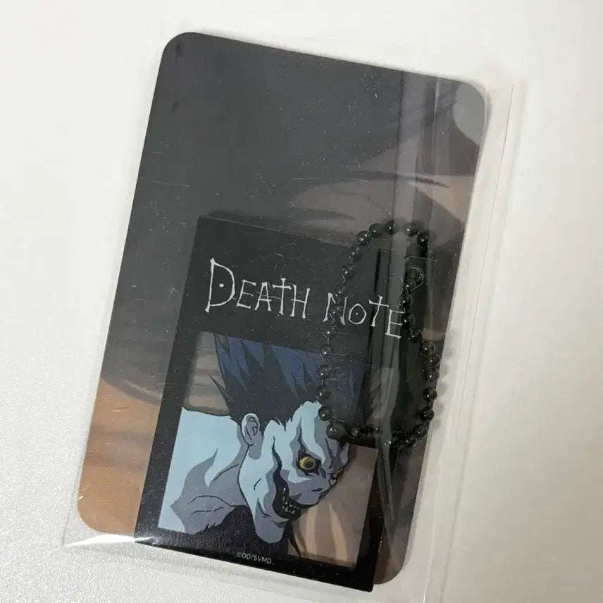 [BUNJANG] Death Note Keychain + L Photocard / 데스노트 키링+엘 포토카드