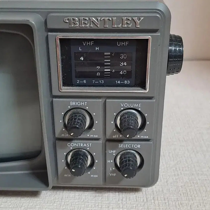[BUNJANG] Retro Black and White Portable Television / 레트로 [ 흑백 텔레비전 ] 근대사 소형TV 인테리어 장식품