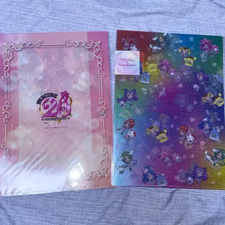 [BUNJANG] Yes! Precure 5 GoGo x Sanrio Collaboration 20th Anniversary Clear File Bundle Set / 일괄 Yes 프리큐어 5 고고 예프파 20주년, 산리오 콜라보 클리어파일