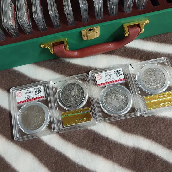 [BUNJANG] Morgan Dollar Foreign Coin Set (1878-1896) - 48 Pieces / 모건달러 외국주화 세트 1878-1896총48개