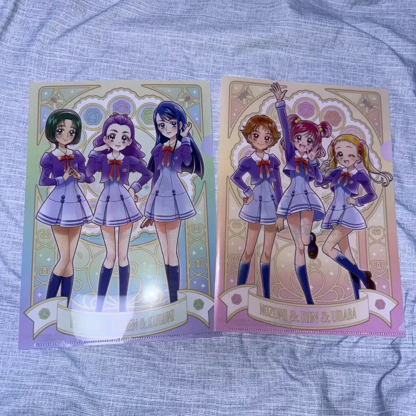 [BUNJANG] Yes! Precure 5 GoGo 20th Anniversary Clear File Bundle Set / 일괄 Yes 프리큐어 5 고고 예프파 20주년 클리어파일