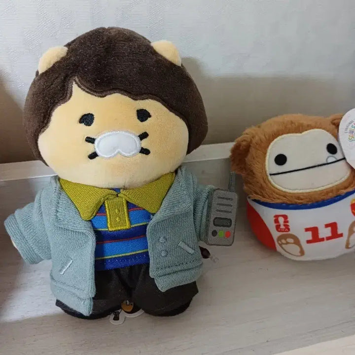 [BUNJANG] The Addams Family Chunsiki Microphone Plush / 기묘한이야기 춘식이 마이크 키링 인형