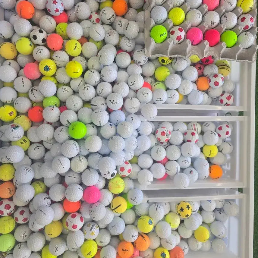 [BUNJANG] Used Golf Balls (B Grade) - 500 Balls / 로스트볼 b급 500알