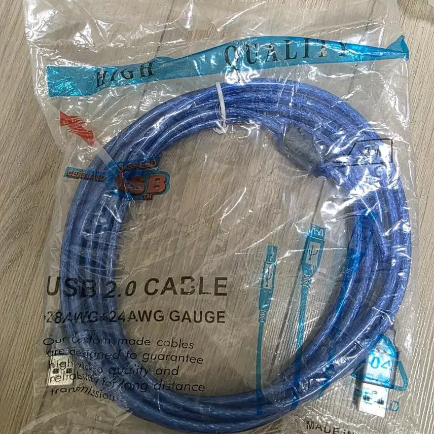 [BUNJANG] USB Computer Tower Extension Cable Set (4 Pieces) / (새상품)usb,컴퓨터본체 연장케이블 4개