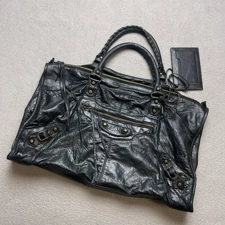 [BUNJANG] Balenciaga Black Motorbag / 발렌시아가 블랙 모터백