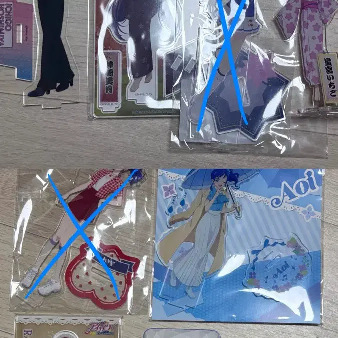 [BUNJANG] Aikatsu! Acrylic Stand Collection / 아이엠스타 아이카츠 아크릴 스탠드 판매