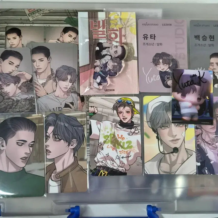 [SOLD OUT] 조개소년 발화 굿즈 일괄(추억필름패키지 아크릴블록 스파클즈시그 등)