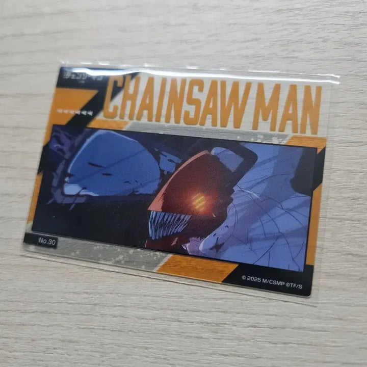 [BUNJANG] Chainsaw Man Transparent Card Set - Aki &amp; Denji / 체인소맨 투명 카드 아키 덴지 일괄