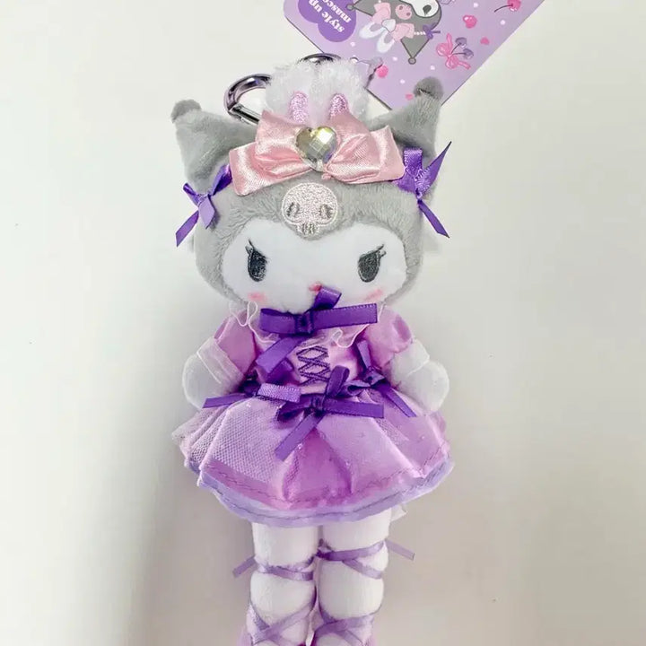 [BUNJANG] Sanrio Kuromi Ballerina Doll Keychain / 산리오 쿠로미 발레리나 인형 키링