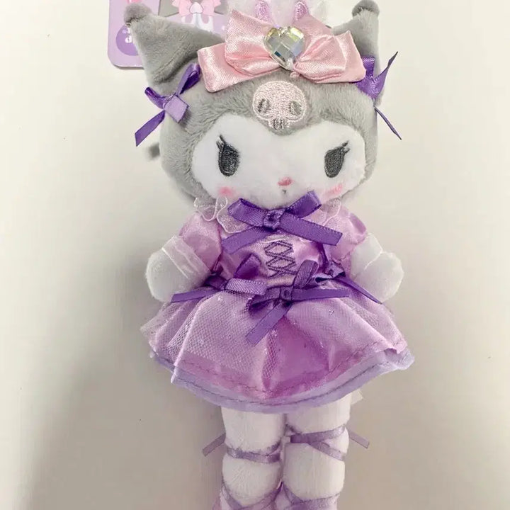 [BUNJANG] Sanrio Kuromi Ballerina Doll Keychain / 산리오 쿠로미 발레리나 인형 키링