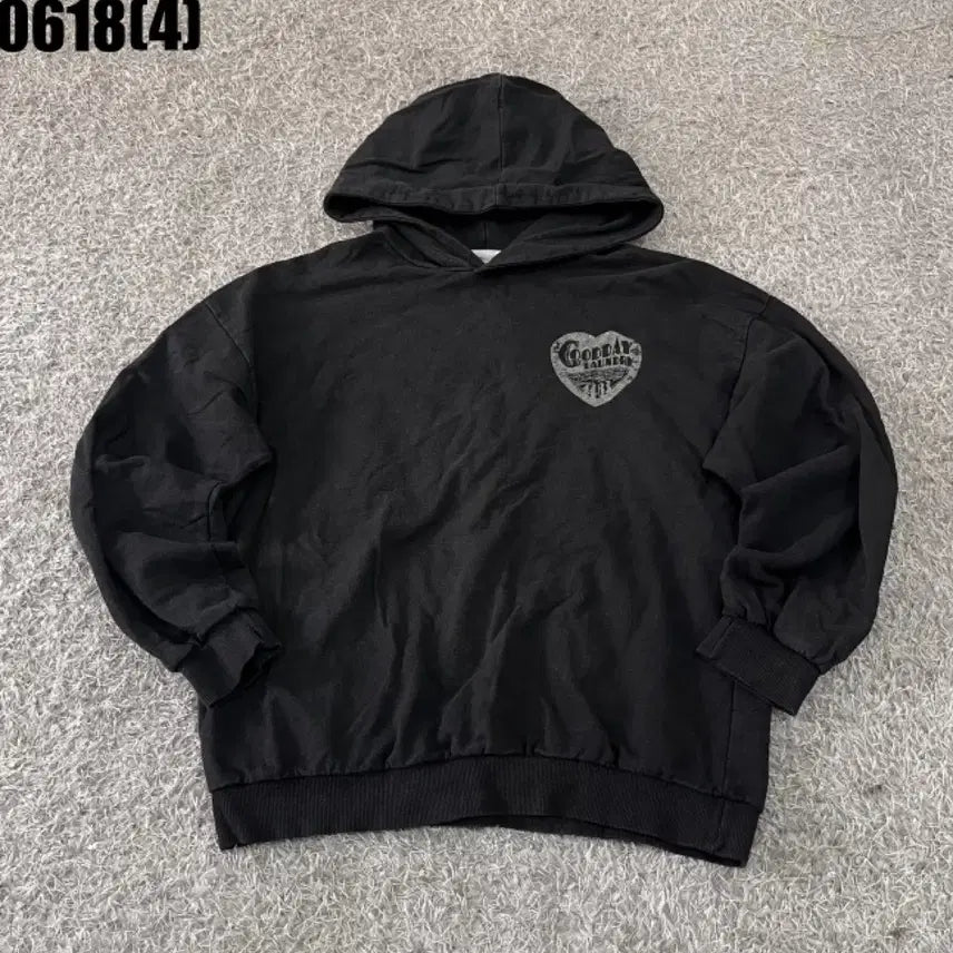 [BUNJANG] Vintage Black Hoodie / [90] 블랙 후드티 (빈티지 0618)