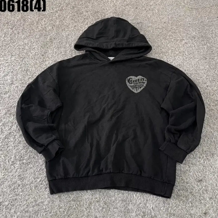 [BUNJANG] Vintage Black Hoodie / [90] 블랙 후드티 (빈티지 0618)