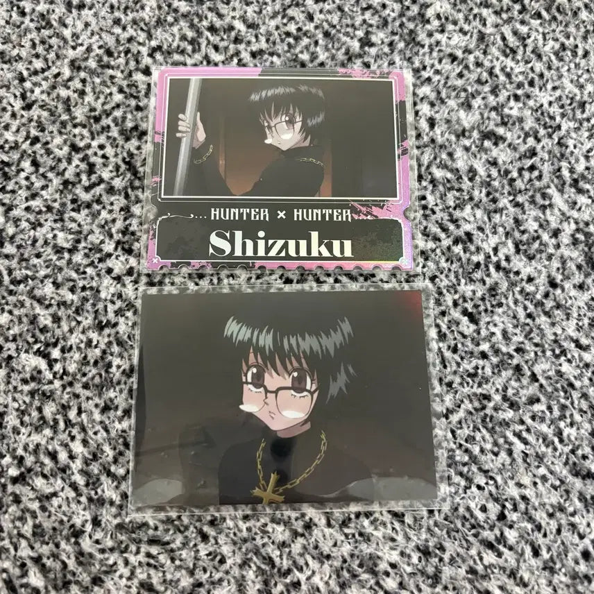 [BUNJANG] Hunter x Hunter Shizuku Card Set (2 Types) / 헌터x헌터 시즈크 카드 2종