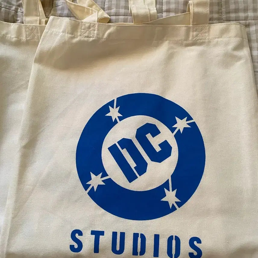 [BUNJANG] Supergirl Movie Studio Eco Bag / 슈퍼걸 영화 팝업 스토어 굿즈 DC유니버스 스튜디오 에코백 가방