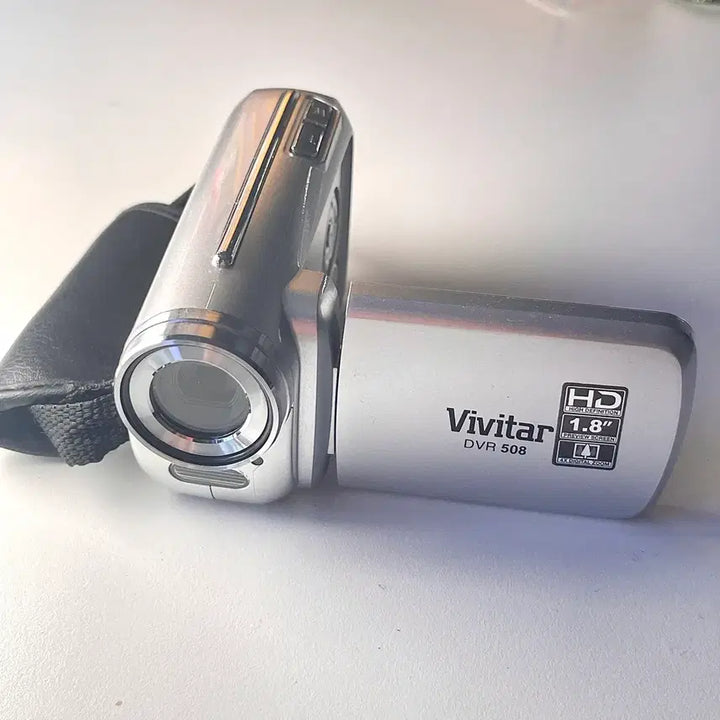 [BUNJANG] Vivitar DVR 508 Mini Camcorder (Full Box, Silver) / 풀박 Vivitar 비비타 DVR 508 캠코더 작례 디카 디지털 카메라